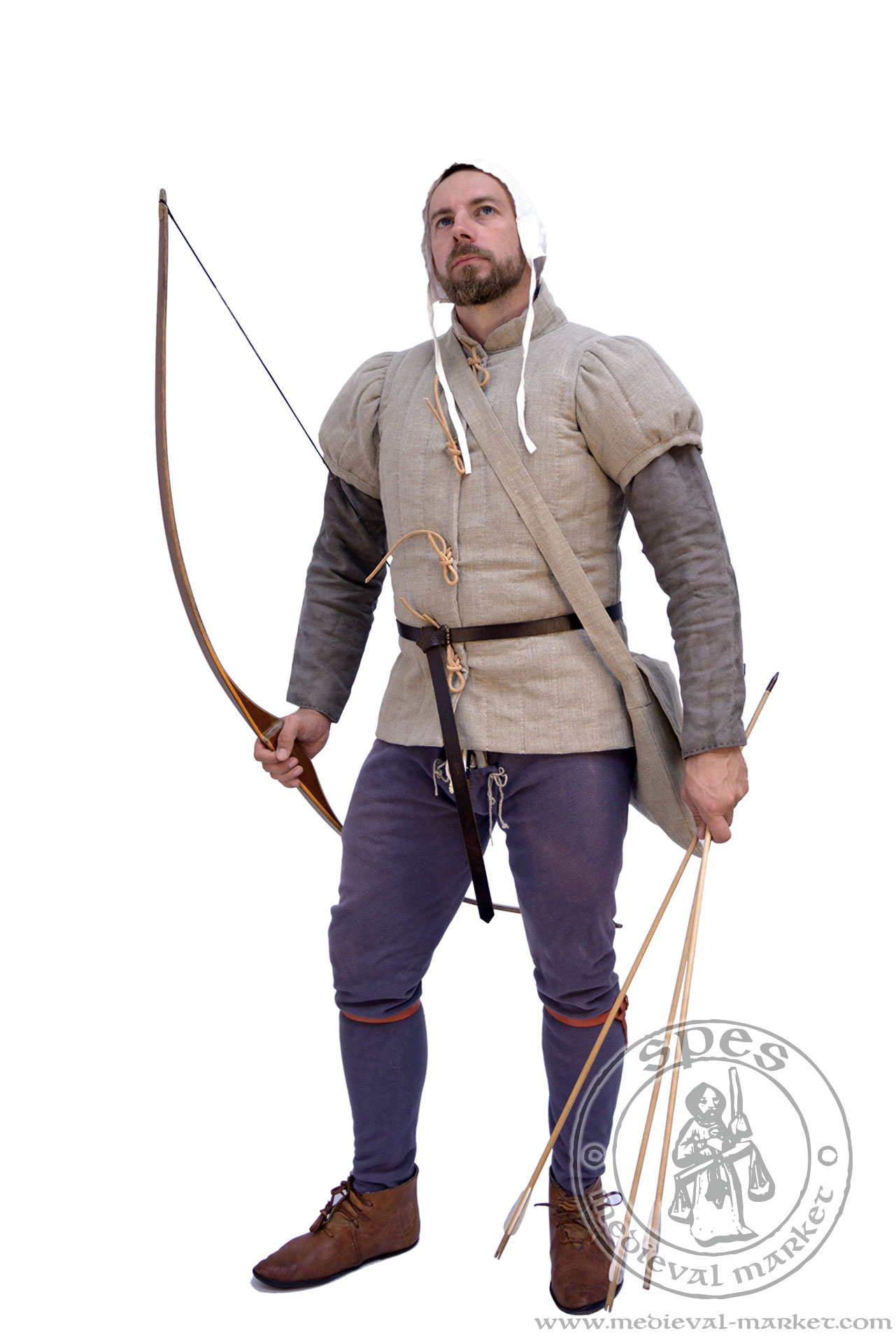 Details about   14th Century Medieval Linen Gambeson ABS 