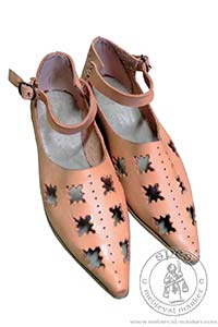  - Medieval Market, Women’s medieval shoes with a cut-out