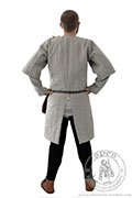 Early gambeson with short sleeves - Medieval Market, Back of early gambeson for men
