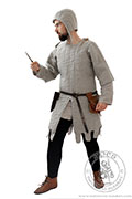 Tunika pikowana z krtkimi rkawami  - Medieval Market, Man in quilted armour with short sleeves