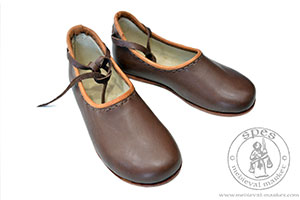  - Medieval Market, a pair of leather shoes made from an elastic and soft cowhide