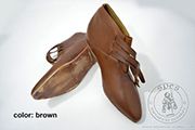 Buty męskie na 3 paski - mag - Medieval Market, Men\'s boots with 3 straps - stock