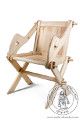 Krzesło z Glastonbury - Medieval Market, chair from glastonbury