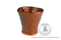 A cup 0,25l. Medieval Market, a glazed cup 0,25l