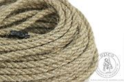 A hemp rope phi 10 mm - Medieval Market, made of strong plant fiber