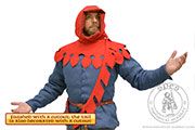 Medieval hood type 1 - Medieval Market, You can make a wide cutout of the bottom and tail