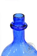 Antonius bottle - blue - Medieval Market, It have a decorative ring at the top