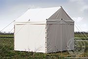 A barn tent - cotton - Medieval Market, barn tent back view 