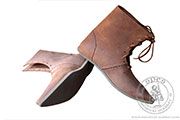 Medieval knight shoes - Medieval Market, Medieval leather knight shoes