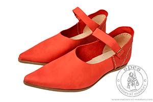 - Medieval Market, Womens medieval shoes with buckles