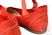 Medieval women's shoes with buckles - Medieval Market, Womens medieval shoes with buckles, hist-boots