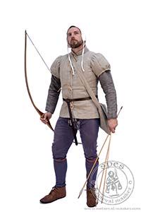 Arming_Garments,Gambesons - Medieval Market, Archer in gambeson