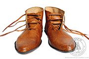 Historyczne buty męskie ręcznie szyte - Medieval Market, Hand sewn men\'s shoes 1