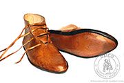 Historyczne buty męskie ręcznie szyte - Medieval Market, Hand sewn men\'s shoes 3