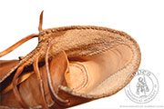 Historyczne buty męskie ręcznie szyte - Medieval Market, Hand sewn men\'s shoes 5