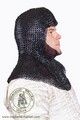 Chainmail Coif (round rivets) - Medieval Market, Chainmail coif