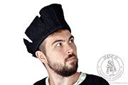Medieval felt hat Crown - Medieval Market, Medieval felt hat \