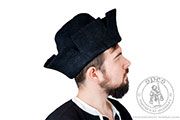 Średniowieczna czapka z filcu Korona - Medieval Market, Medieval felt hat \