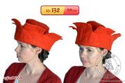 Medieval felt hat Crown - stock - Medieval Market, Hand-felted medieval hats