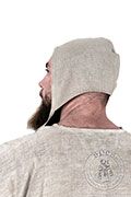Linen coif with one seam - Medieval Market, Our linen coifs are sewn from two types of linen