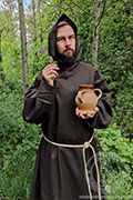 Franciscan habit - Medieval Market, it also has a symbolic meaning