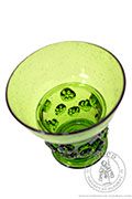 Fructus glass - green - Medieval Market, It has an oval head