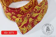 Patterned suspender belt - stock - Medieval Market, Patterned belt