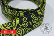 Patterned suspender belt - stock - Medieval Market, patterned belt