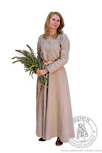 Hedeby viking dress. Medieval Market, Historical clothing for a Viking woman.