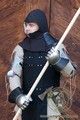 Pikowany kaptur bohurtowy - I generacji - Medieval Market, Hmb bohurt hood
