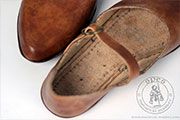 Hand sewn low profile medieval boots - stock - Medieval Market, 