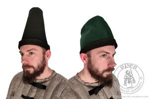 Wełniana czapka - mag. Medieval Market, woolen cap