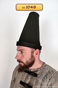 Wełniana czapka - mag - Medieval Market, high wool cap