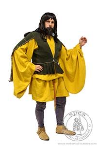Odzież spodnia - Medieval Market, attire of a man in the middle ages 