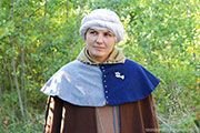 Medieval rectangular kerchief - Medieval Market, stands out with its simple design, but most of all it fits well on the head