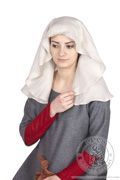 Medieval oval veil - Medieval Market, women\'s headdress