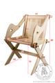 Krzesło z Glastonbury - Medieval Market, Chair 1