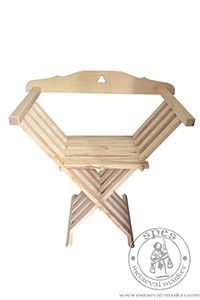 Krzesło X z oparciem. Medieval Market, Chair
