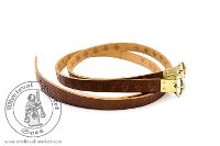belts - Medieval Market, leather garters type 2