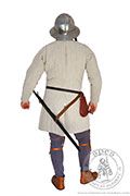 Long medieval padded armor of Paris - stock - Medieval Market, Back of  padded gambeson