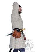 Long medieval pourpoint - Medieval Market, This gambeson has a new sleeve pattern - so called inverted elbow 