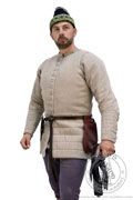 Medieval gambeson from Arnstadt - Medieval Market, This medieval soldier’s aketon does not have stitches on the torso, back and arms
