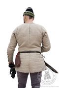 Medieval gambeson from Arnstadt - stock - Medieval Market, Back of linen aketon