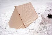 Mini Soldier tent - cotton - Medieval Market, easy to set up and use