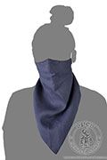 Linen kerchief mask - Medieval Market, Linen kerchief mask - unisex unisize