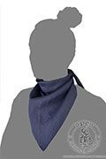 Linen kerchief mask - Medieval Market, Linen kerchief mask like bandana