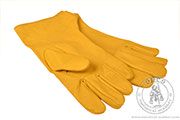 Courtier's medieval gloves - Medieval Market, This model of medieval gloves is made of one layer of soft, thin leather without lining.