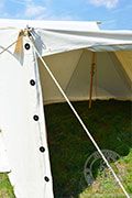 Norman tent with vestibule - cotton - Medieval Market, the vestibule serves as an additional room