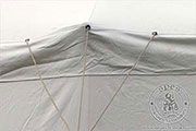 Umbrella tent with one pole (fi ~ 4 m) - cotton - Medieval Market, \