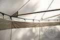 Umbrella tent with one pole (fi ~ 4 m) - cotton - Medieval Market, \